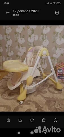 Стульчик детский и велосипед в подарок