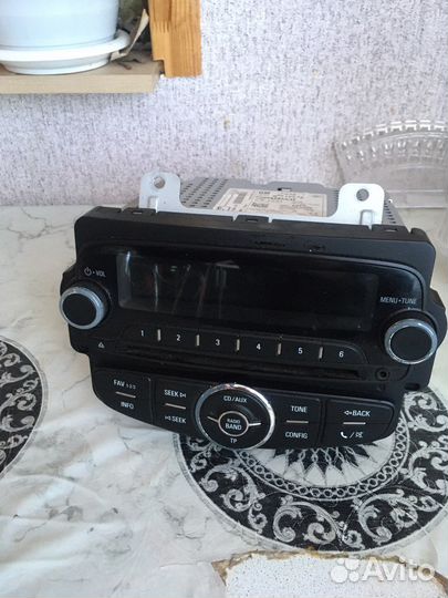 Магнитола chevrolet cruze 2012 года