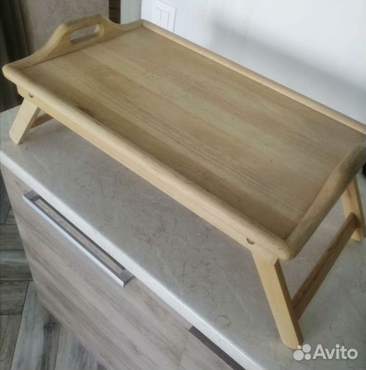 Столик для завтрака натур дерево