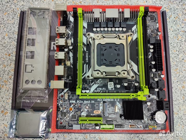 Новая мать + проц Intel (8 ядер/16 потоков)