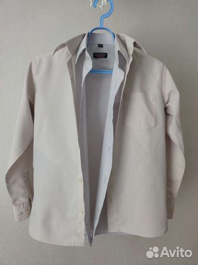Рубашки на мальчика школьные 134 см