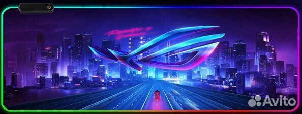 Игровой коврик для мыши с подсветкой 40*90см