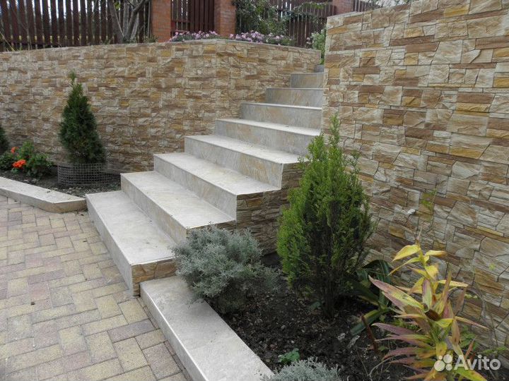 Камень облицовочный бежевый купить по цене