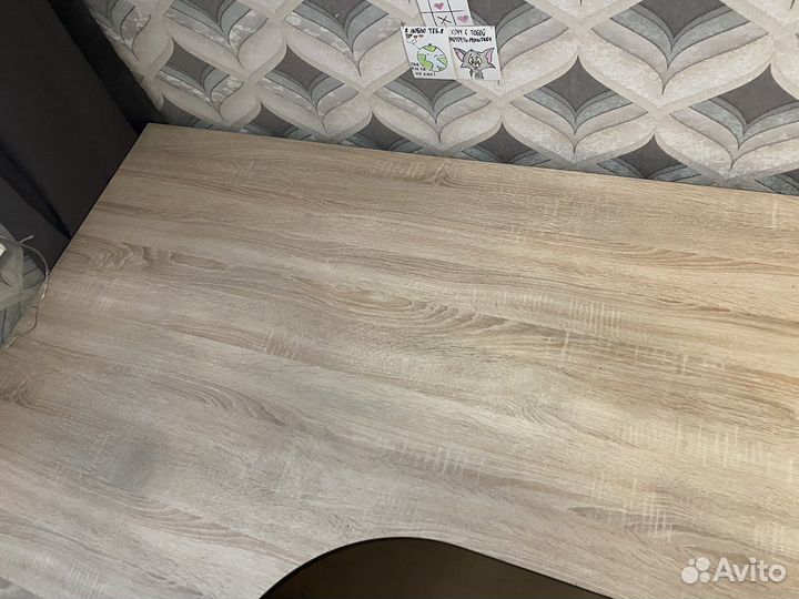 Угловой письменный стол + Тумба с ящиками выкатная