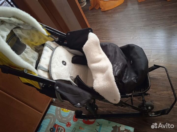 Санки коляска nika