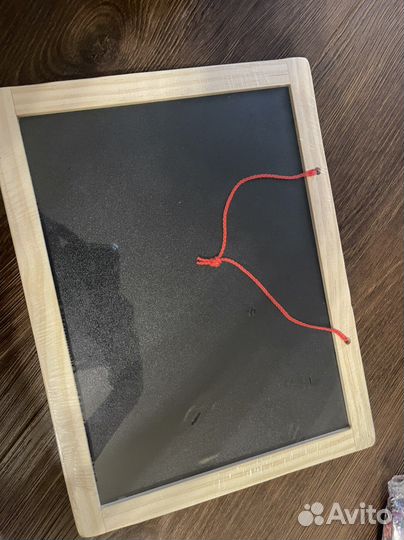 Доска двустороняя для рисования+магнитная