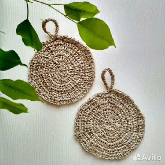 Джутовые губки