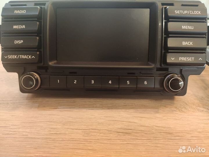 Оригинальная магнитола Kia Rio 4 2018