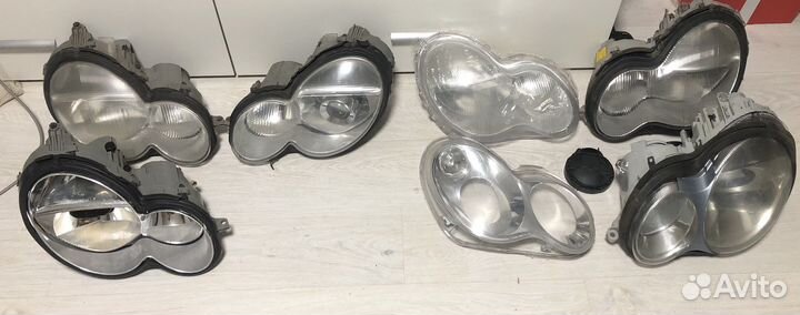 Фара передняя Mercedes w203