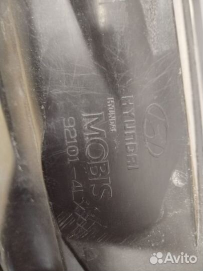 Фара левая Hyundai Solaris 2015-2017