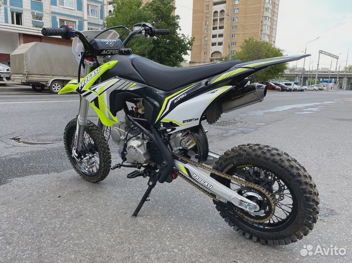 Мотоцикл Progasi Smart mini 125 зеленый