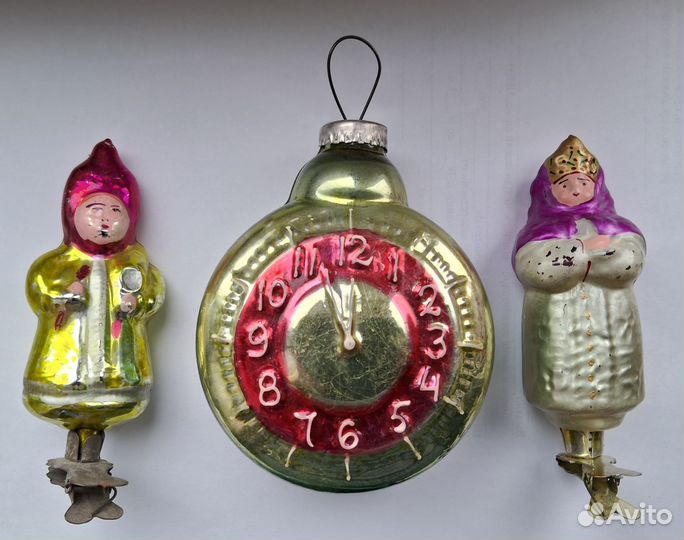 Старые ёлочные игрушки