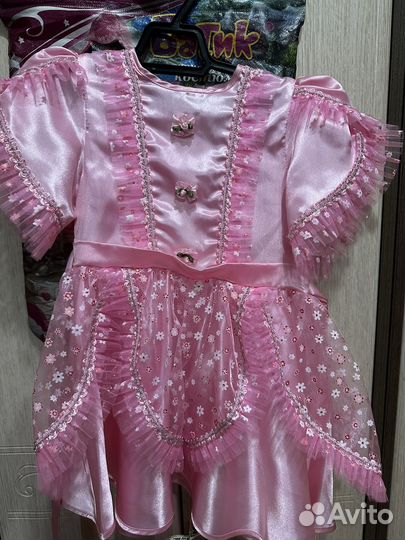 Новогодний костюм для девочки 104 110