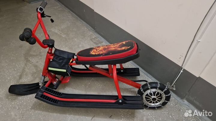 Электроснегокат для детей и взрослых снегокат