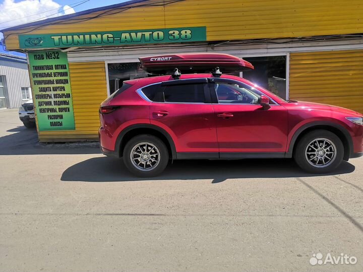 Багажный бокс cybort Jazz 410 206*80*35 красный