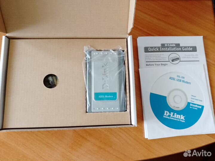 Adsl модем D-Link DSL-200