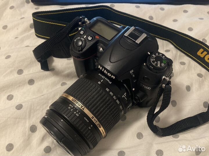 Фотоаппарат nikon d7000 + объектив tamron 18-270mm