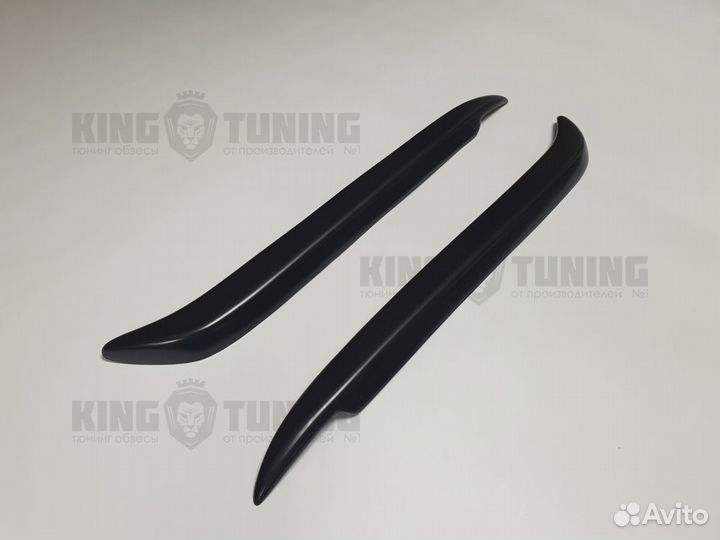 Накладки на фары BMW E46 седан рестайлинг