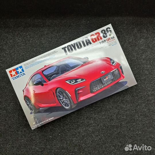 Сборная модель toyota GR 86