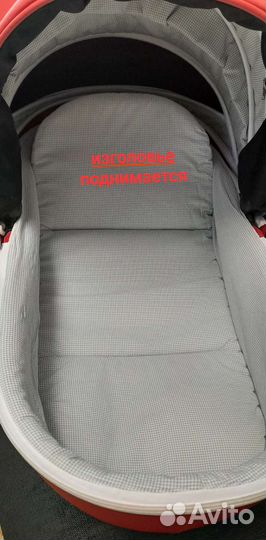 Коляска 2 в 1 Riko sigma эко кожа