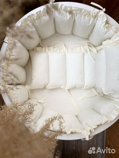 Бортики в кроватку шью