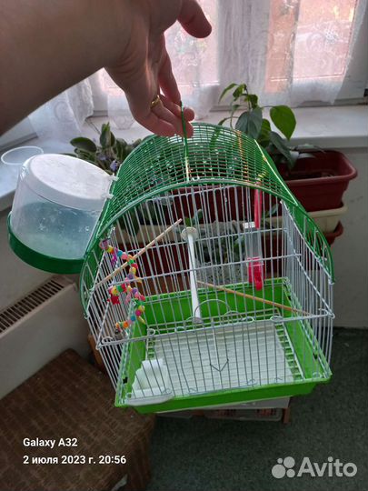 Клетка для попугая бу