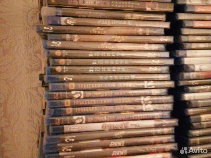 Блюрей диски лицензия Д,И и двд