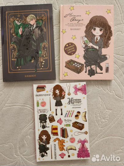 Блочная тетрадь, скетчбук, блокнот Гарри Потер