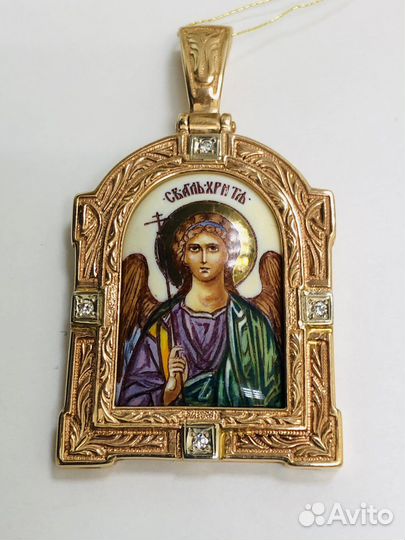 Золотая подвеска