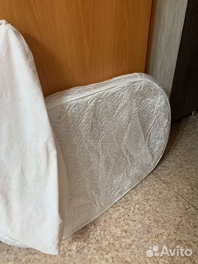 Матрас детский овальный+ наматрасник