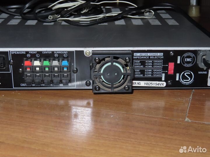 Ресивер yamaha RX-SL80