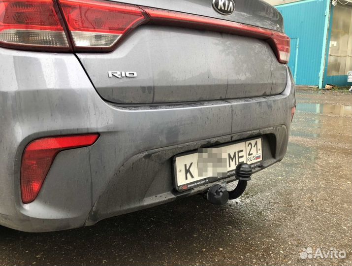 Фаркоп Хендай (Hyundai) Solaris II седан 2017, K