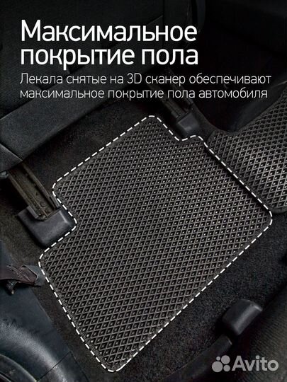 Коврики EVA (Ева) на Renault Clio 3 2005 - 2009