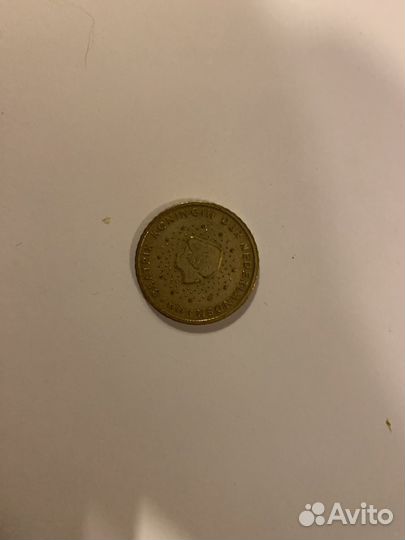 Монета 50 центов Нидерланды