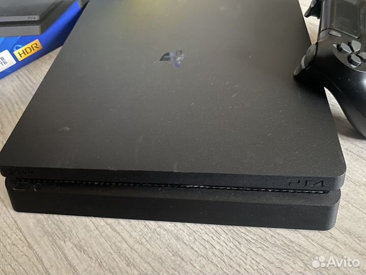 Sony playstation 4 slim 1tb / гарантия / игры