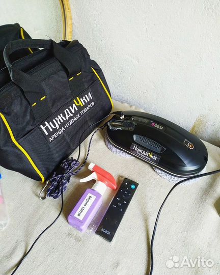 Аренда работа для мойки окон Hobot (без залога)