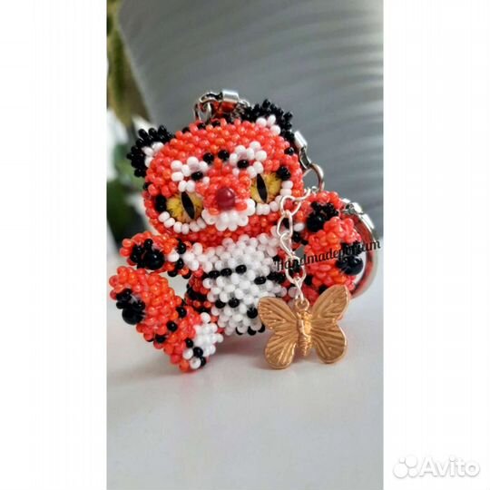 Тигренок из бисера