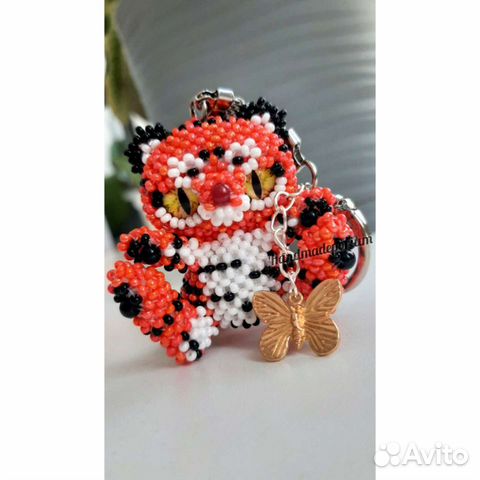 Тигренок из бисера