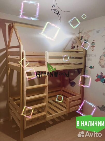 Кровать домик