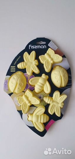 Силиконовые формы для выпечки 2 штуки