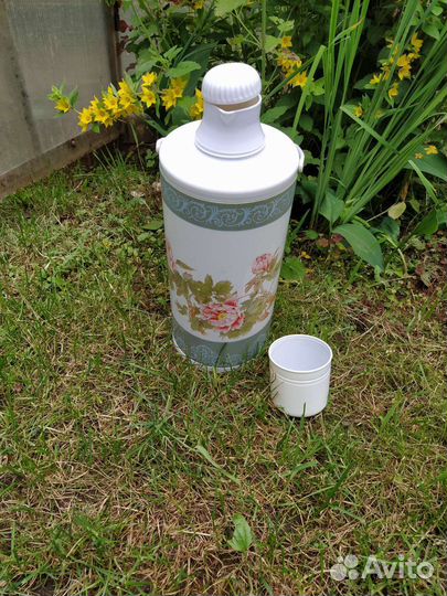 Термос со стеклянной колбой 3 литра