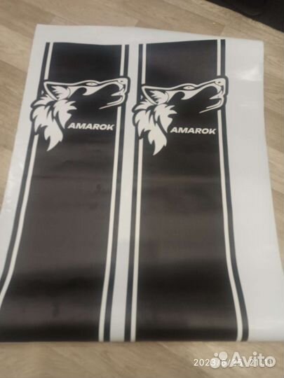 Наклейки на WG Amarok