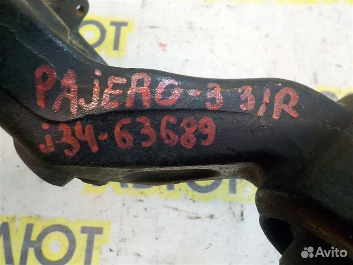 Кулак поворотный задний правый Mitsubishi Pajero