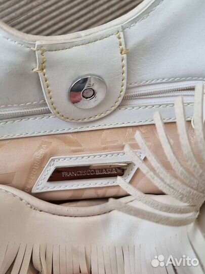 Сумочка Francesco Biasia с бахромой из нат. кожи