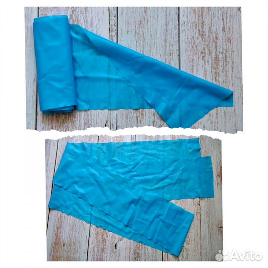 Лента эластичная для йоги, стретчинга, фитнеса 2 м