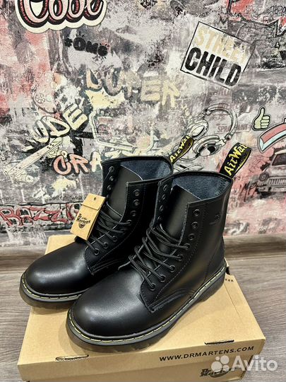 Кожаные Ботинки Dr. Martens 1460 натуральная кожа