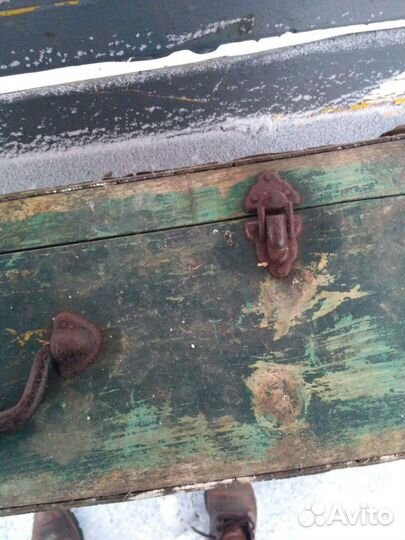 Чемодан ссср.Деревянный