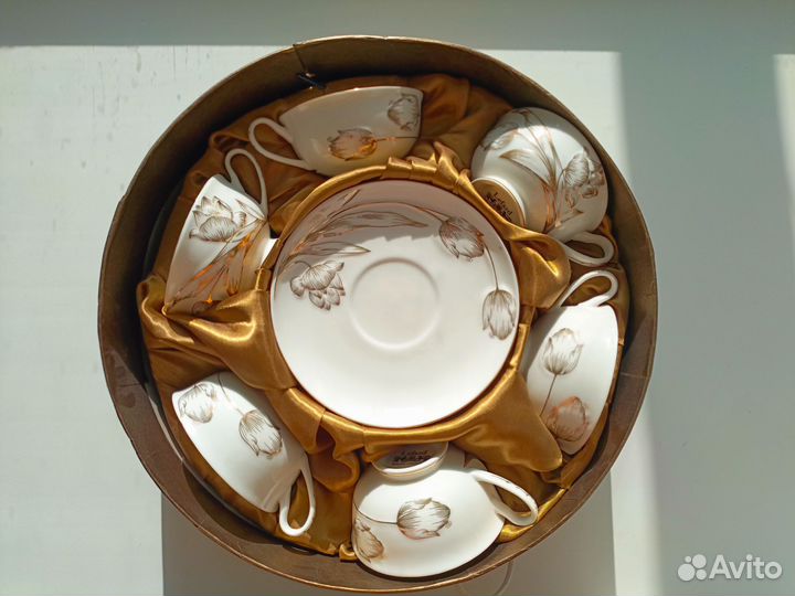 Фарфоровый чайный набор Lefard(12предметов)