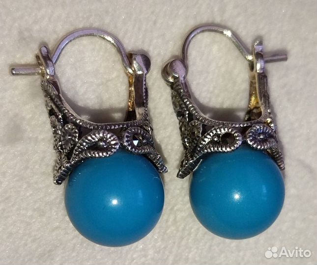 Серьги из серебра