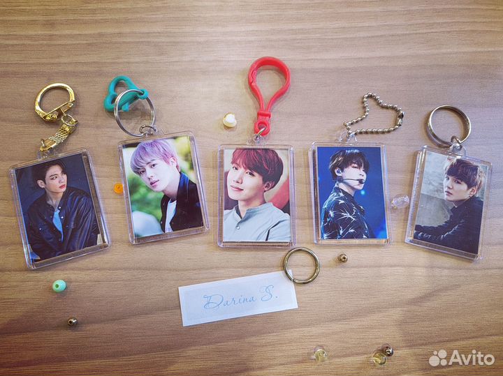 Kpop брелки bts